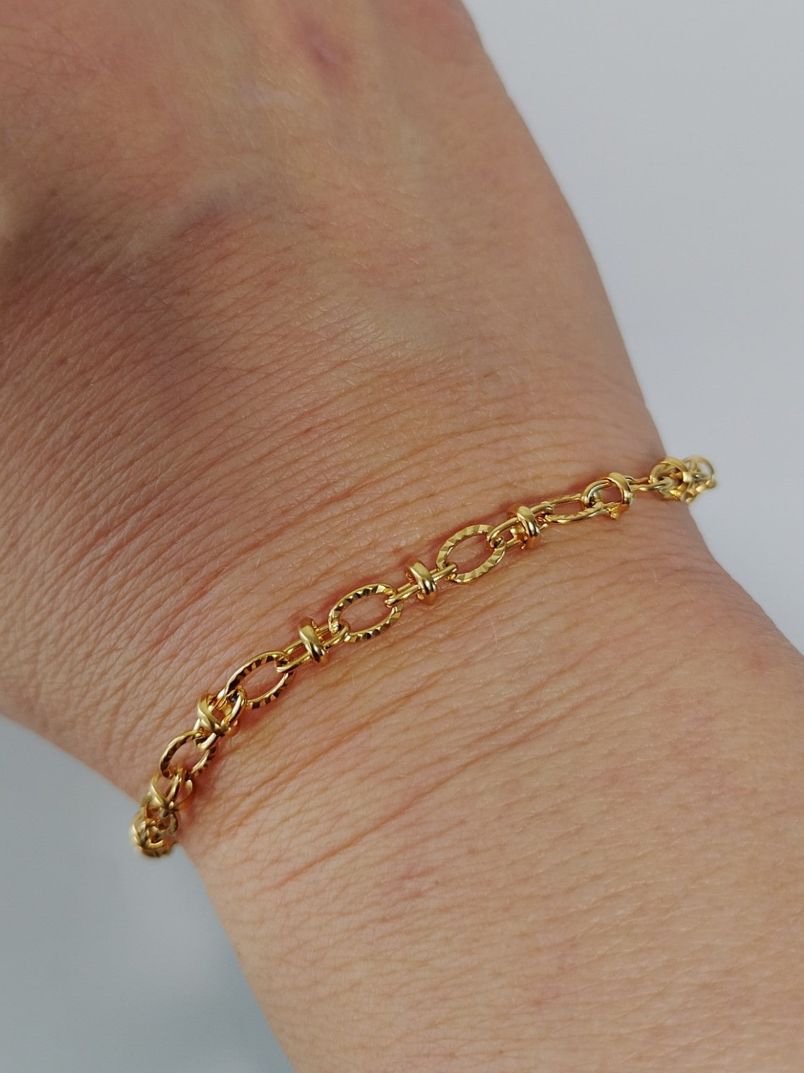 Vandfast armbånd med perle led