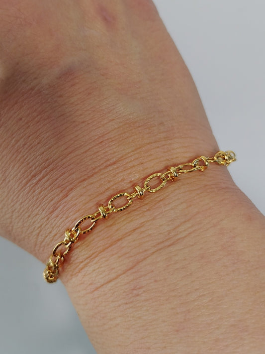 Vandfast armbånd med perle led