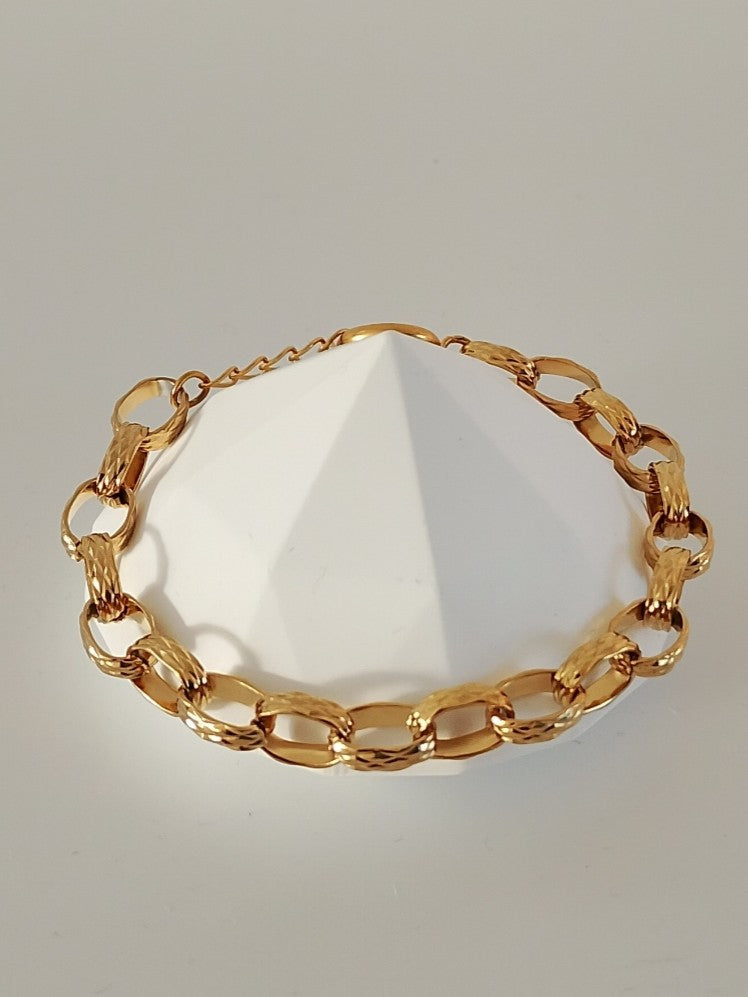 Vandfast armbånd med diamant mønster