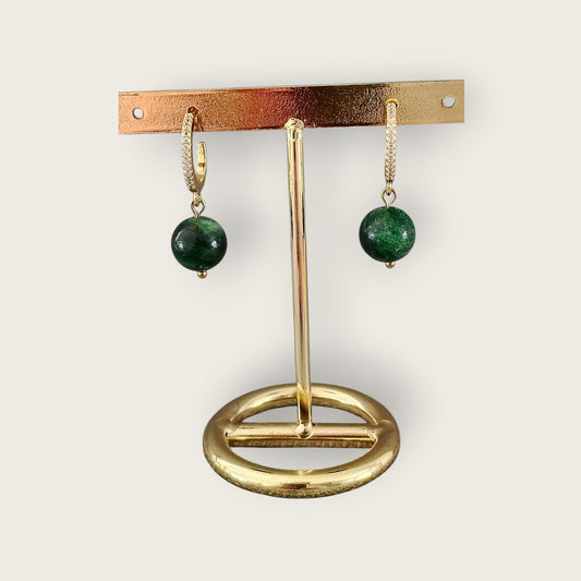 Smaragd creol ørestikker
