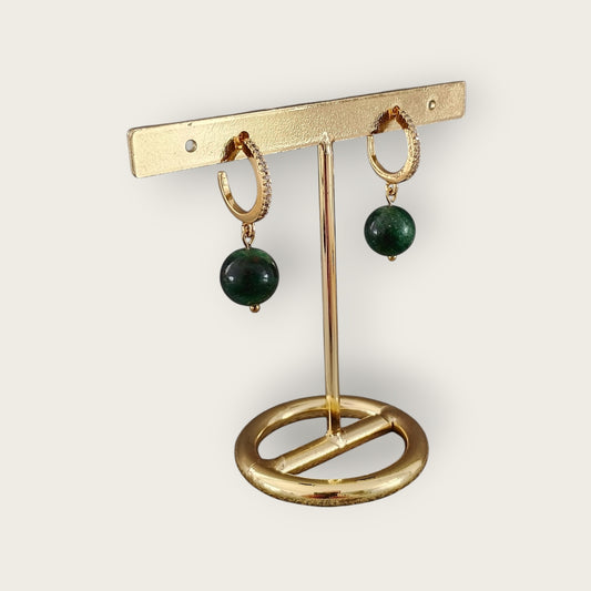 Smaragd creol ørestikker