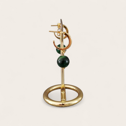 Smaragd creol ørestikker